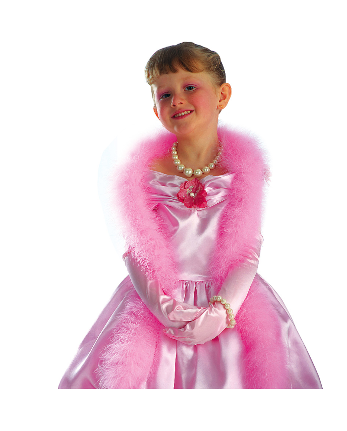 BOA DI MARABOUT LUSSO ROSA LUNGH.CM.130